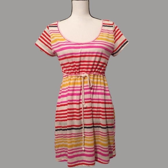XXI essentials - Jersey knit striped casual dress - Picture 1 of 5